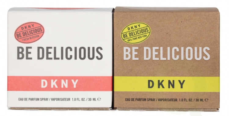 Donna Karan New York DKNY Be Delicious Fresh Blossom Duo Set 60 ml 2x30ml - Be Delicious & Be Delicious Fresh Blossom Edp Spray