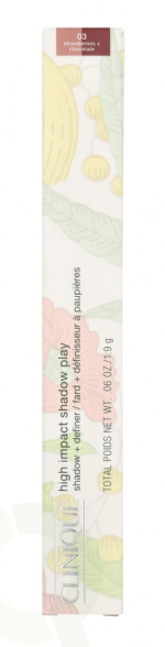 Clinique Impact Duo Eye Shadow 1.9 g #03 Stawberry/Choco