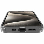 Celly Gelskinmag Magnetic Cover MagSafe iPhone 16 Pro Transparent + Rosa