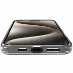 Celly Gelskinmag Magnetic Cover MagSafe iPhone 16 Pro Max Transparent + Rosa