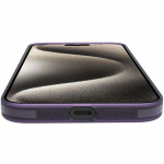 Celly Magsuit MagSafe-kompatibelt skal iPhone 16 semi-transparent Lila Celly Magsuit MagSafe-kompatibelt skal iPhone 16 semi-transparent Lila