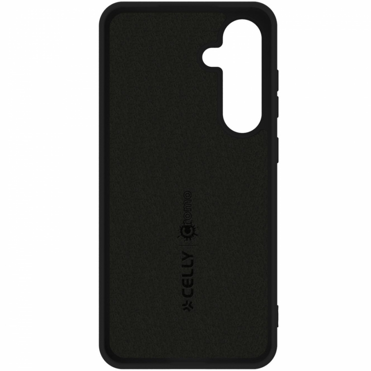 Celly Cromo Soft rubber case Galaxy S24 FE Svart