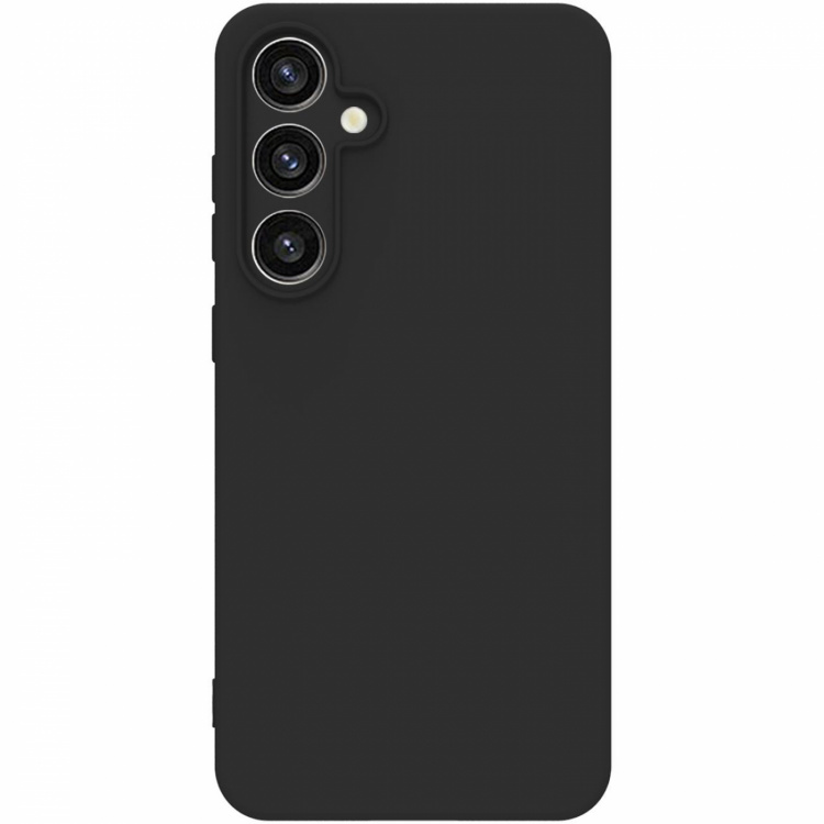 Celly Cromo Soft rubber case Galaxy S24 FE Svart