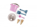 Dantoy Bucket set w. Ice cream cones - Pink (4801)