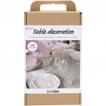DIY Kit Craft Kit - Table Decoration - Pastel colours (977696)