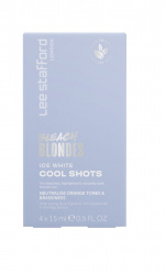Lee Stafford Bleach Blondes Ice White Cool Shots 4 x 15 ml
