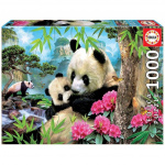 Educa 1000 pcs - Morning Panda Puzzle (017995)