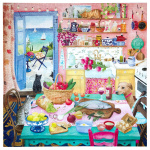 eeBoo Puzzle 1000 pcs - Pink Kitchen - (EPZTPNK)