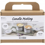 DIY Kit Mini Craft Kit - Candle Casting - Soy Candle w/Aventurin & Amethyst (977753)