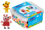 HAMA Beads Hama - Maxi Beads - Peppa Pig beads and pin plate in bucket (8750)