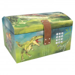 Dino World Treasure Chest With Code, Sound And Light ( 0412115 )