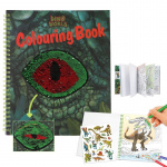 Dino World Colouring Book With Reservible Seqins ( 0412757 )