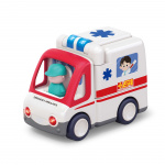 Kinder and Kids Ambulance with lights, music & movement (K10106)