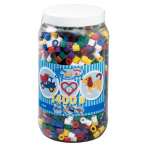HAMA Beads Hama - Maxi Beads - Beads in bucket - 1400pcs (8540)