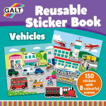 Galt Reusable Sticker Book - Vehicles (55-1005107)