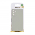 Onsala Phone Case with Silicone Feel Concrete - Samsung A16 4G/A16 5G