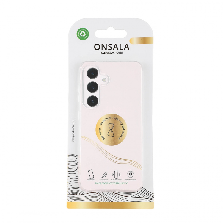 Onsala Phone Case Recycled TPU Transparent - Samsung A16 4G/A16 5G