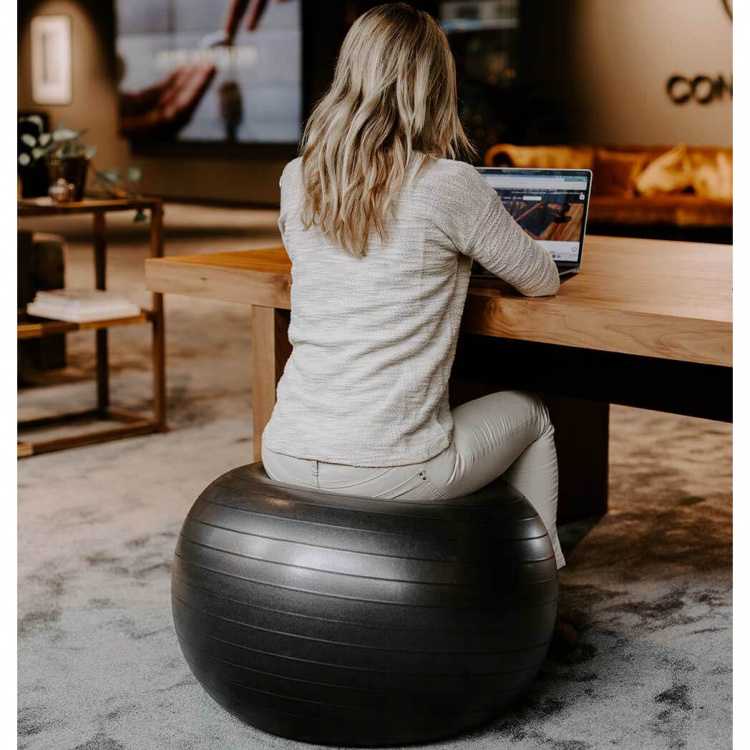 SWEDISH POSTURE Gymball with Resistance Bands