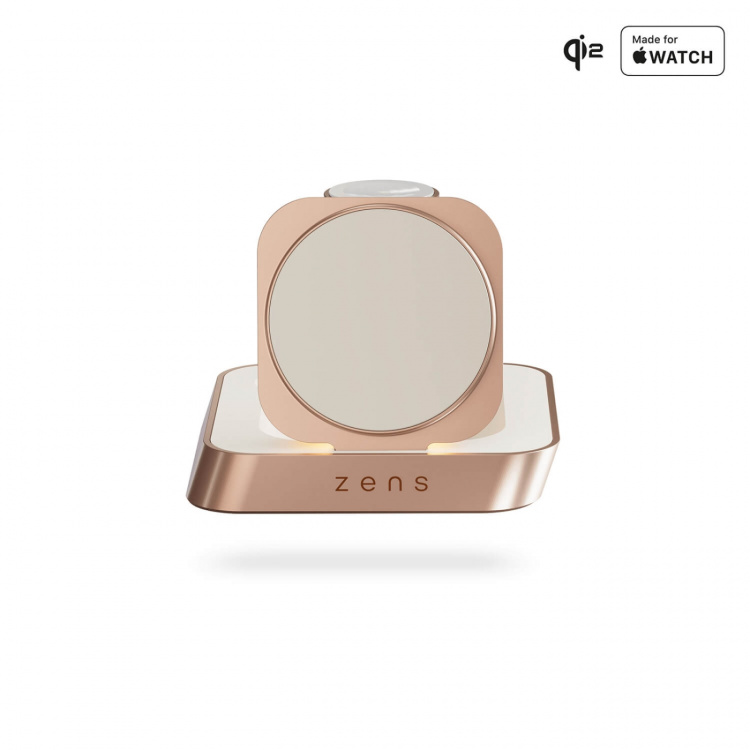Zens Wireless Charger Nightstand Pro 2 Qi2 Copper