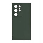 Onsala Phone Case with Silicone Feel Olive Green - Samsung S24 Ultra 5G