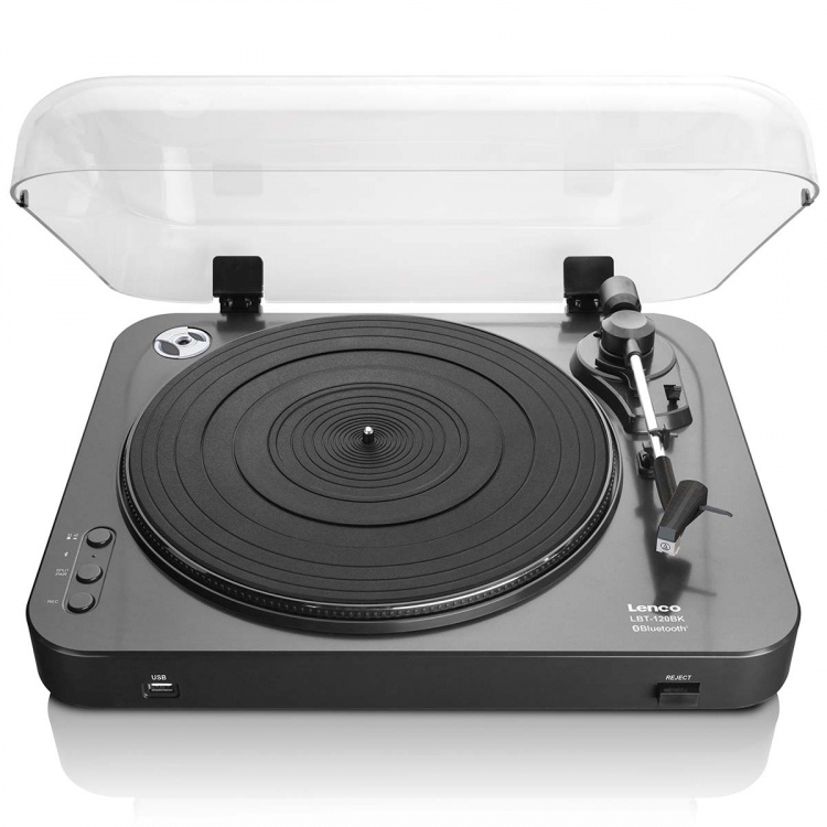 Lenco Record Player with direct encoding and Bluetooth® Black