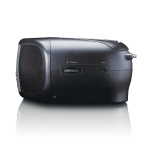 Lenco Portable DAB+/FM Radio with Bluetooth® CD Player and large LCD colour display Black