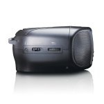 Lenco Portable DAB+/FM Radio with Bluetooth® CD Player and large LCD colour display Black
