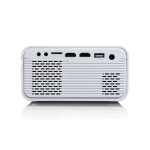Lenco LCD Projector with high resolution, supports Full HD 1080P content White