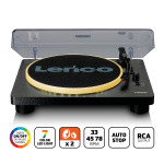 Lenco Record Player with PC encoding speakers and lights