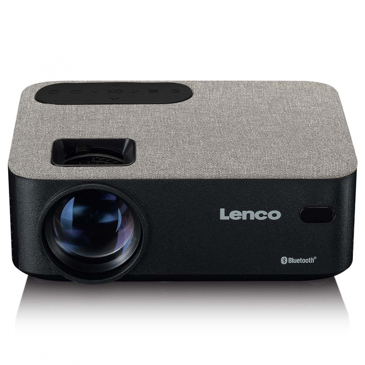 Lenco HD 720P LCD Projector with Bluetooth® Grey
