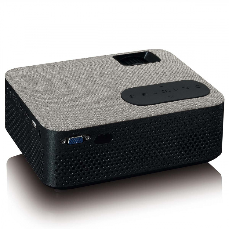 Lenco HD 720P LCD Projector with Bluetooth® Grey