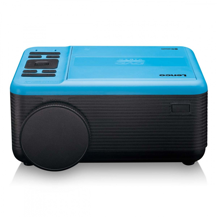Lenco LCD Projector with DVD player and Bluetooth® Blue