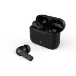 Nedis Fully Wireless Earphones | Bluetooth® | Battery play time: 24 hrs | Touch Control | Charging case | Wireless charging case | Built-in microphone | Voice control support | Noise canceling | IPX4 | Black Nedis Fully Wireless Earphones | Bluetooth® | Battery play time: 24 hrs | Touch Control | Charging case | Wireless charging case | Built-in microphone | Voice control support | Noise canceling | IPX4 | Black