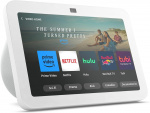 Amazon Echo Show 8 (3rd Gen.) - Smart HD touchscreen with 3D audio, smart home hub and Alexa - White