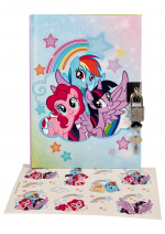 MY LITTLE PONY Kids Licensing - Diary w/lock - My Little Pony (086504401)