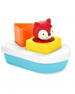 Skip Hop Zoo Bath Toy Sort & Stack Boat