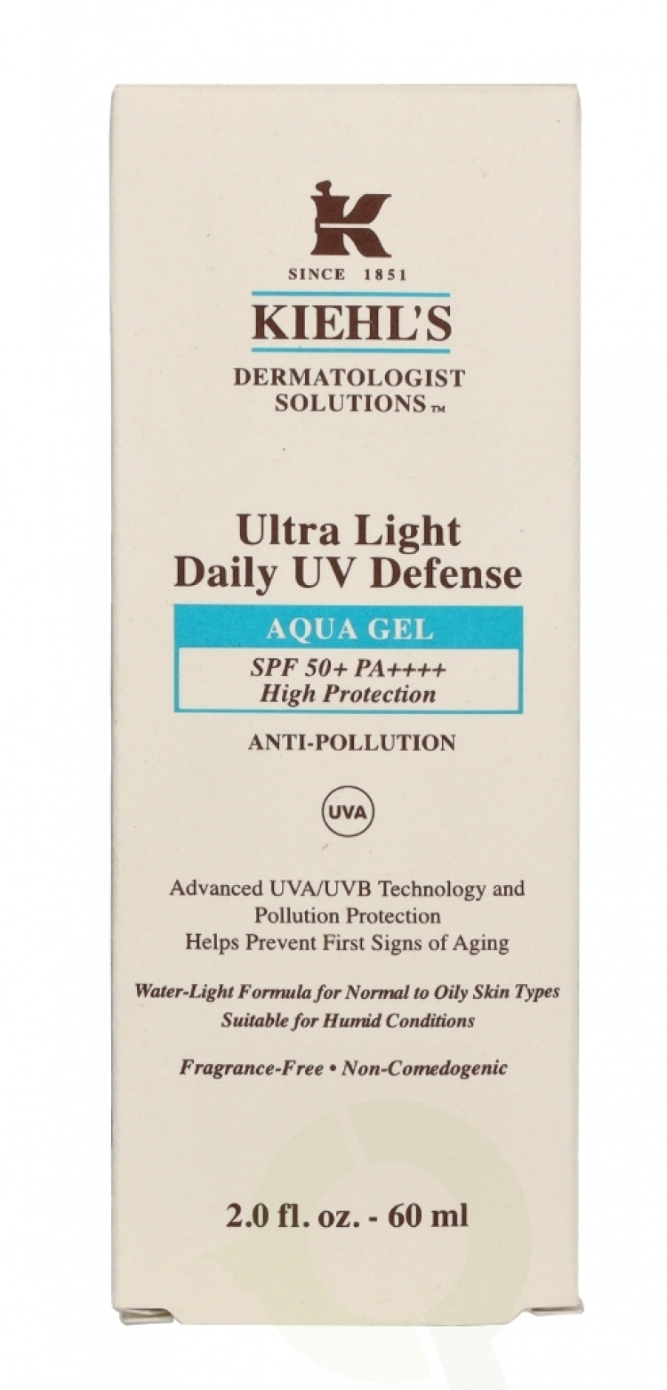 Kiehl\'s D.S. Ultra Light Daily UV Defense Aqua Gel SPF50 60 ml