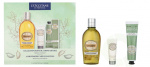 L\'Occitane Sweetness Set 345 ml Almond Shower Oil 250ml/Almond Hand Cream 75ml/Almond Milk Concentrate 20ml
