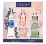 L\'Occitane Hand Cream Trio Set 90 ml 3x30ml - Shea/Cherry Blossom/Almond