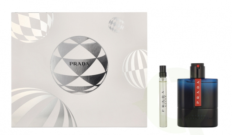 Prada Luna Rossa Ocean Set 110 ml Edt Spray 100ml/Edt Spray 10ml