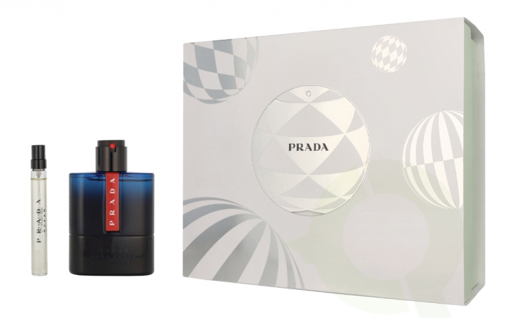 Prada Luna Rossa Ocean Set 110 ml Edt Spray 100ml/Edt Spray 10ml