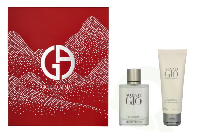 Armani Acqua Di Gio Pour Homme Giftset 125 ml Edt Spray 50ml/Shower Gel 75ml