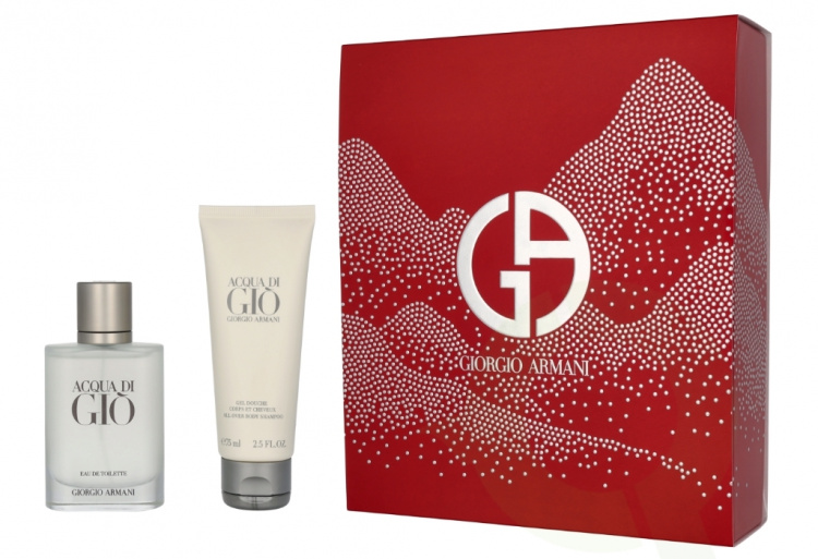 Armani Acqua Di Gio Pour Homme Giftset 125 ml Edt Spray 50ml/Shower Gel 75ml