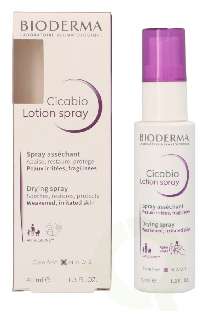 Bioderma Cicabio Lotion Spray 40 ml Weakened, Irritated Skin