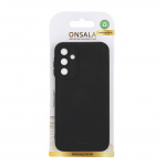 Onsala Phone Case with Silicone Feel Black - Samsung A16 4G/A16 5G Onsala Phone Case with Silicone Feel Black - Samsung A16 4G/A16 5G
