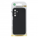 Onsala Phone Case with Silicone Feel Black - Samsung A16 4G/A16 5G Onsala Phone Case with Silicone Feel Black - Samsung A16 4G/A16 5G