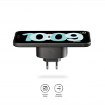 Zens Charging Adapter Qi Wireless Black