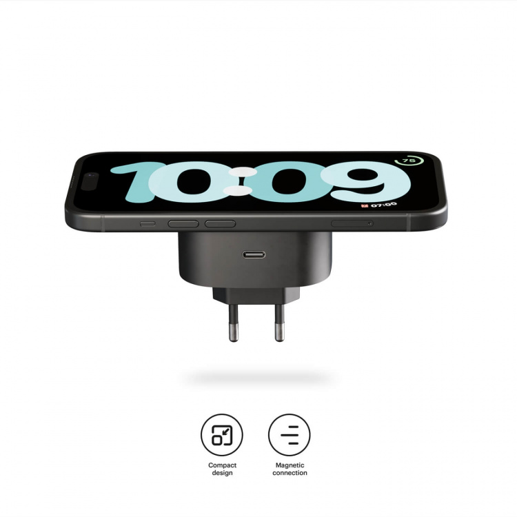 Zens Charging Adapter Qi Wireless Black