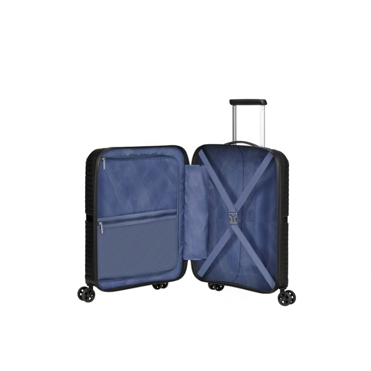 American Tourister Suitcase Airconic Spinner 55/23 Onyx Black American Tourister Suitcase Airconic Spinner 55/23 Onyx Black
