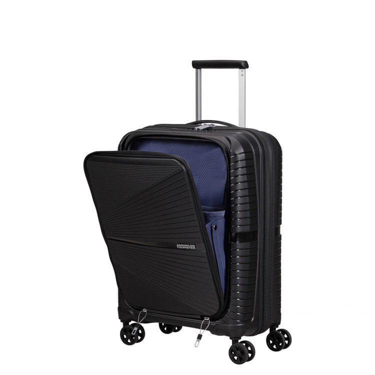 American Tourister Suitcase Airconic Spinner 55/23 Onyx Black American Tourister Suitcase Airconic Spinner 55/23 Onyx Black